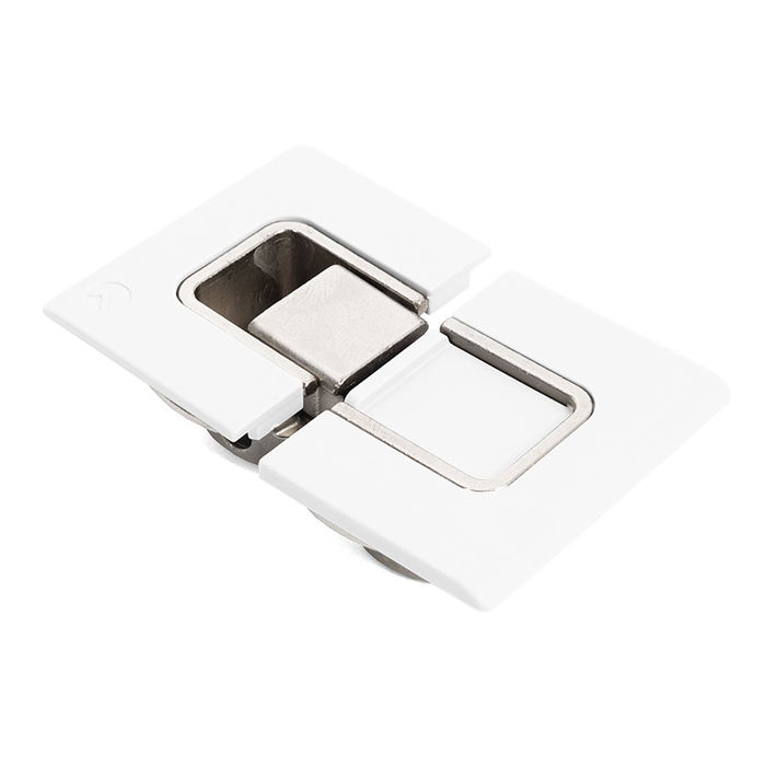 Italiana Ferramenta Bisagra Embutir Kimana Skin Níquel y Níquel Oscuro Italiana Ferramenta Bisagra Embutir Kimana Skin Níquel y Níquel Oscuro