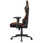 Cougar Armor One V2 F Silla Gaming, Respaldo y Asiento Acolchados en Tela, Ajuste 4D, Negro/Naranja, CGR-A2F