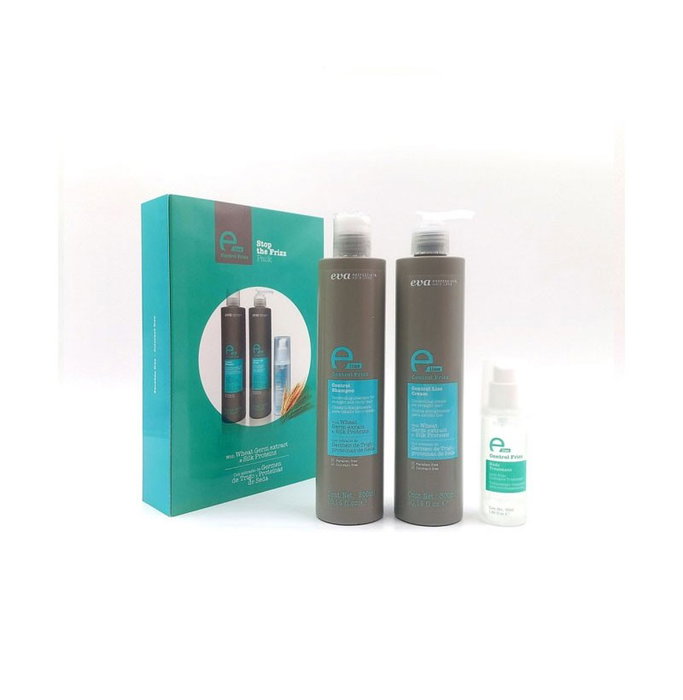 Eva Pack e-line Control Frizz (Champú 300ml, Acondicionador y Tratamiento de Puntas 50ml) Eva Pack e-line Control Frizz (Champú 300ml, Acondicionador y Tratamiento de Puntas 50ml)
