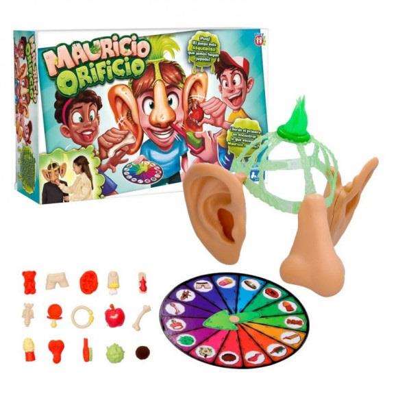 Juego mauricio orificio, encuentra los elementos asquerosos dentro de las orejas y nariz de mauricio. 26,7x40,7x12,5cm Juego mauricio orificio, encuentra los elementos asquerosos dentro de las orejas y nariz de mauricio. 26,7x40,7x12,5cm