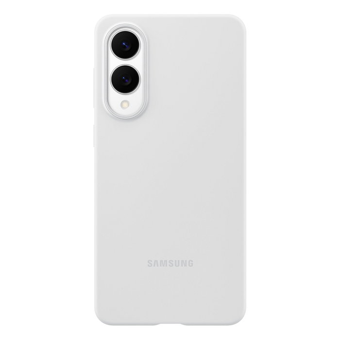 Samsung Funda de Silicona para Galaxy S25 Edge - Gris Claro
