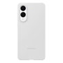 Samsung Funda de Silicona para Galaxy S25 Edge - Gris Claro