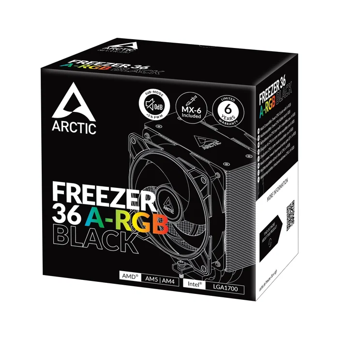 Arctic Freezer 36 A-RGB Negro Arctic Freezer 36 A-RGB Negro