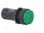 SCHNEIDER ELECTRIC Interruptor de presión Harmony XB7 verde NA
