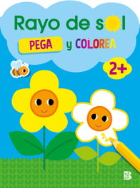 BALLON, RAYO DE SOL +2 PEGA Y COLOREA