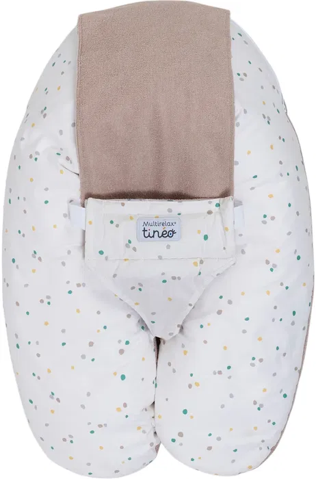Tineo Almohada de Maternidad 3 en 1 Multirelax Tejido de Rizo Avellana/Lunares Tineo Almohada de Maternidad 3 en 1 Multirelax Tejido de Rizo Avellana/Lunares