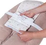 Tineo Almohada de Maternidad 3 en 1 Multirelax Tejido de Rizo Avellana/Lunares