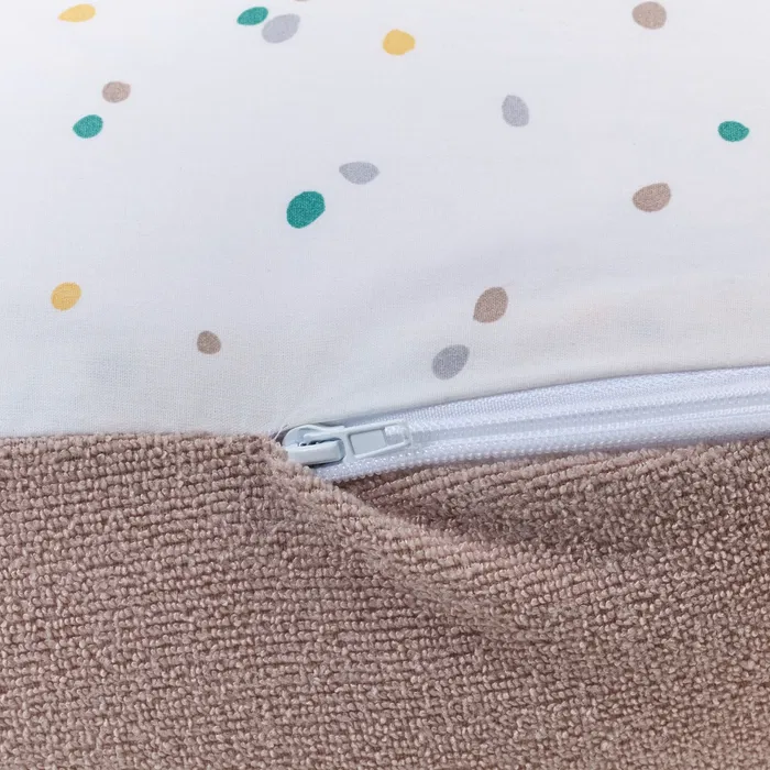 Tineo Almohada de Maternidad 3 en 1 Multirelax Tejido de Rizo Avellana/Lunares Tineo Almohada de Maternidad 3 en 1 Multirelax Tejido de Rizo Avellana/Lunares