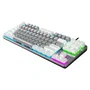 Rampage Snug RGB KRGD Red Teclado Gaming Mecánico Layout Español Blanco Gris