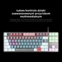 Rampage Snug RGB KRGD Red Teclado Gaming Mecánico Layout Español Blanco Gris