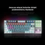 Rampage Snug RGB KRGD Red Teclado Gaming Mecánico Layout Español Blanco Gris
