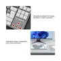Rampage Snug RGB KRGD Red Teclado Gaming Mecánico Layout Español Blanco Gris
