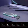 Rampage Snug RGB KRGD Red Teclado Gaming Mecánico Layout Español Blanco Gris