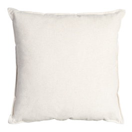 Cojín Crema 85%Algodón-15%Lino 60 X 60 cm