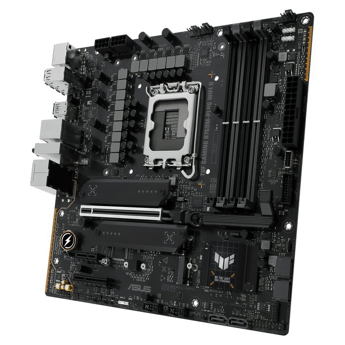 ASUS TUF B760M-PLUS GAMING WiFi II Placa Base Intel B760 LGA 1700 DDR5 ATX con Wifi 6E