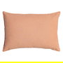 Cojín Rosa 85%Algodón-15%Lino Decoración 60 X 40 cm (Set de 2)