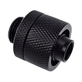 Alphacool K Alphacool Eiszapfen Anschluss gerade G1/4 Zoll AG auf 16/10mm - schwarz