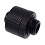 Alphacool K Alphacool Eiszapfen Anschluss gerade G1/4 Zoll AG auf 16/10mm - schwarz