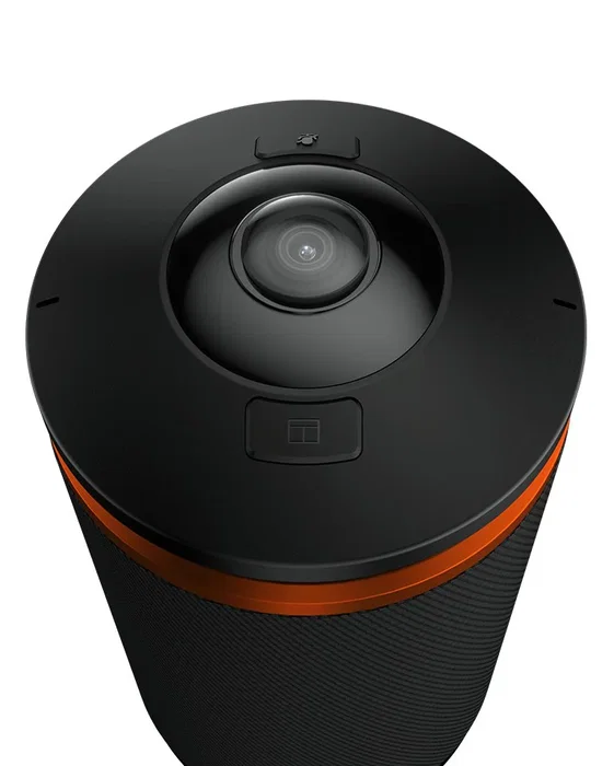 Cougar CGR-CAM3-RWB-01 Cámara Web Cyclops USB-C Full HD 1920x818p con Micrófono y Altavoces - Negro