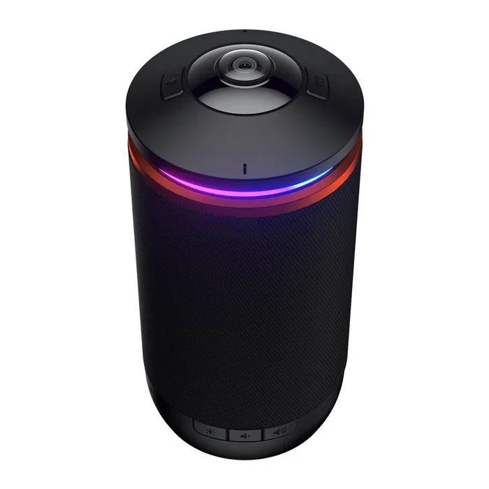 Cougar CGR-CAM3-RWB-01 Cámara Web Cyclops USB-C Full HD 1920x818p con Micrófono y Altavoces - Negro