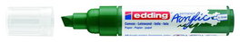 EDDING Marcador Acrílico 5000 Biselado Verde Musgo (Set de 5)