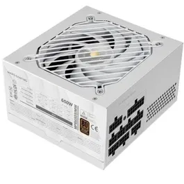Mars Gaming MPB650SIM Fuente de Alimentación PC 650W 80 Plus Bronze Full Modular Blanca, Ventilador 120mm Silencioso AI2-RPM, Condensadores Japoneses