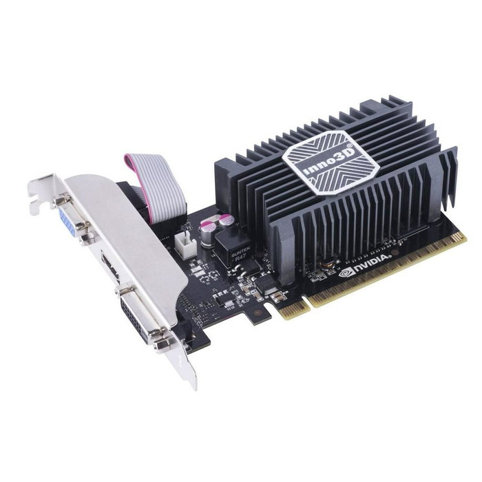 Tarjeta Gráfica INNO3D N730-1SDV-E3BX NVIDIA GeForce GT 730 2 GB GDDR3 Tarjeta Gráfica INNO3D N730-1SDV-E3BX NVIDIA GeForce GT 730 2 GB GDDR3