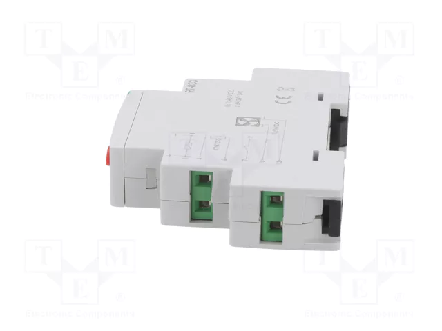 F&F Módulo de automatización regulador de temperatura para raíl DIN RT-833 F&F Módulo de automatización regulador de temperatura para raíl DIN RT-833