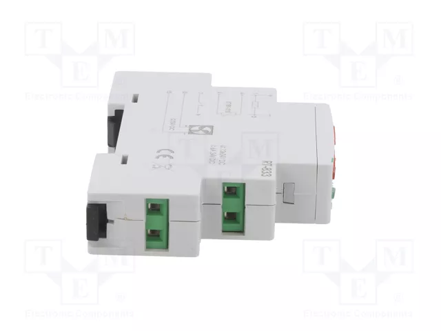 F&F Módulo de automatización regulador de temperatura para raíl DIN RT-833 F&F Módulo de automatización regulador de temperatura para raíl DIN RT-833