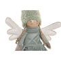 DKD Home Decor Figura Navidad Hada Verde Poliester 10 x 42 x 19 cm