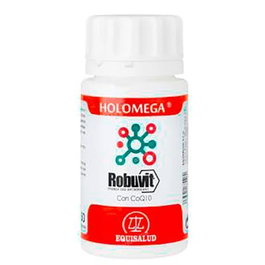 EQUISALUD Robuvit Extracto de Roble Francés y CoQ10 50 Cápsulas para Fatiga Crónica y Cansancio