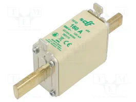 DF ELECTRIC Fusible NH0 de cerámica 160A 500VAC aM
