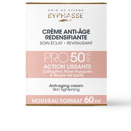 Byphasse Crema Facial Pro 50 Action Lissante - Antiedad Redensificante Antiarrugas, 60 ml, Hidratación Profunda para Todo Tipo de Piel