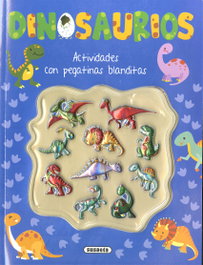 SUSAETA EDICIONES Dinosaurios - ACTIVIDADES PEGATINAS BLANDITAS