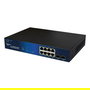 ALLNET ALL-SG8310v2PM Switch Gestionado Gigabit Ethernet PoE+ 8 Puertos 10/100/1000Mbps 2 Puertos SFP 140W 265x183x44mm Negro