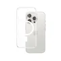 PanzerGlass Funda HardCase Transparente con MagSafe Blanca Resistente a Golpes MIL-STD-810H para Apple iPhone 16 Pro