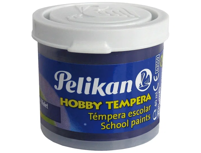 PELIKAN Set de 6 Témperas Violeta Nº109 de 40 ml