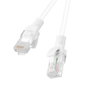 Lanberg Cable de Red Cat6 U/UTP 3m Blanco RJ-45