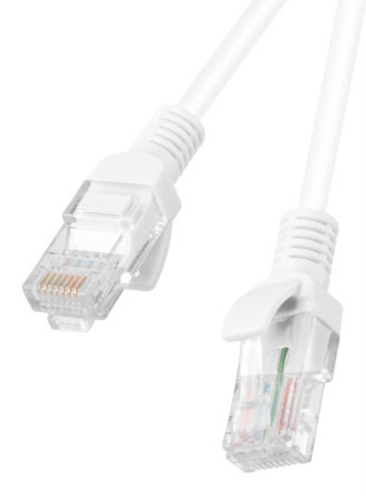 Lanberg Cable de Red Cat6 U/UTP 3m Blanco RJ-45