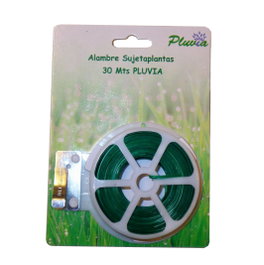 PLUVIA Bobina de Alambre Plastificado Verde 30 m PL-X4B