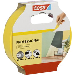 Tesa Cinta de Pintor Professional 56270, 25 mm x 25 m, Amarillo