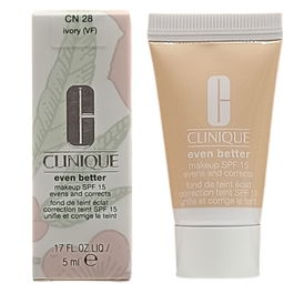 Even Better, Sin parabenos, Hidratante, Base líquida, CN 28, Marfil, SPF 15, 5 ml *Muestra