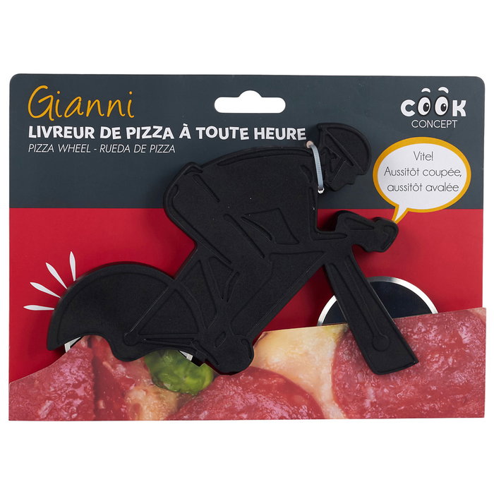 Cook Concept Cortador de Pizza Forma Bicicleta LUDIQUE Cook Concept Cortador de Pizza Forma Bicicleta LUDIQUE