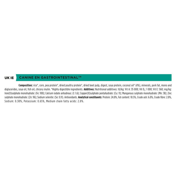 Purina Pro Plan Veterinary Diet Canine EN Gastrointestinal 12kg