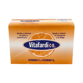 FARDI Vitafardi C B12 20 Sobres - Complejo Vitamínico con Vitamina C y B12