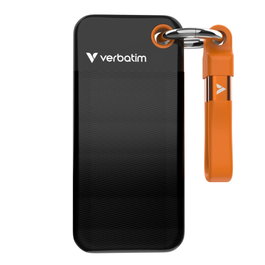 Verbatim Pocket SSD USB 3.2 1TB Negro/Naranja
