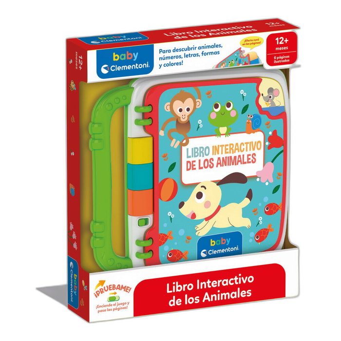 CLEMENTONI Libro Interactivo Animales CLEMENTONI Libro Interactivo Animales