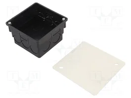 OBO BETTERMANN Caja de instalación UV 80 K negra