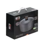 Resto Olla Capella de Aluminio Fundido, 2,6 L, Negro y Madera