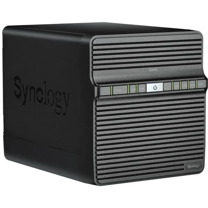 Synology DiskStation DS423 NAS de 4 bahías, Negro